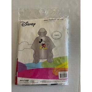 NWT Jerry Leigh  Disney Adult  40 x 52 Vinyl Poncho